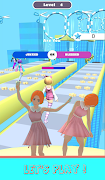 Long Hair Dancing Race 3D Game โปสเตอร์