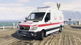 Ambulance Driver Simulator Cartaz