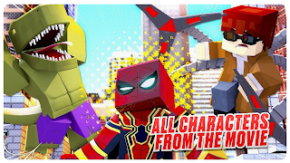 Spider Mod - Man for Minecraft スクリーンショット 1