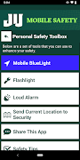 برنامه‌نما JU Mobile Safety عکس از صفحه
