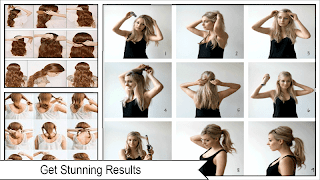 Easy Wig styling Tutorials captura de pantalla 3