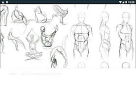 ड्रॉइंग ट्यूटोरियल मानव शरीर स्क्रीनशॉट 6