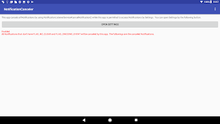 برنامه‌نما NotificationCanceler عکس از صفحه