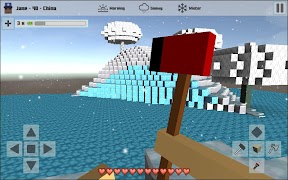 برنامه‌نما Cubes Craft Winter عکس از صفحه