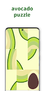 puzzle avocado ภาพหน้าจอ 1