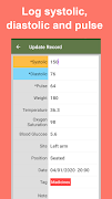 Blood Pressure Tracker اسکرین شاٹ 6