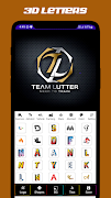 3D Logo Maker تصوير الشاشة 2