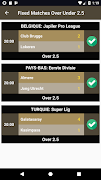 Fixed Matches Over Under 2.5 Tips スクリーンショット 7