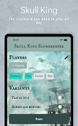 برنامه‌نما Skull King Scorer عکس از صفحه