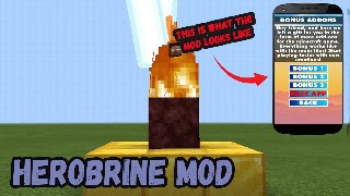 Herobrine Mod For Minecraft PE 截图 4