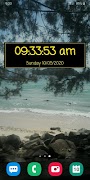 Widget Horloge Digitale capture d'écran 1