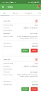 Mighty Food admin screenshot 1