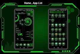 Hi-tech Circuit Launcher 스크린샷 2