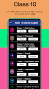 Class 10 Solutions Notes Books स्क्रीनशॉट 3