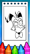 Helluva Boss Coloring screenshot 2
