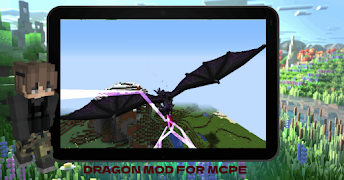 Minecraft Dragon City Mod ảnh chụp màn hình 3