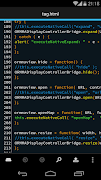 DroidEdit (free code editor) Screenshot 1