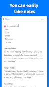 1 Schermata Simple Notes - Prendi note