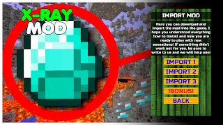 Xray Mod for Minecraft PE syot layar 2