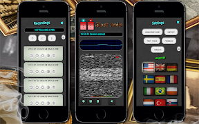 برنامهنما Ghost Radio: EVP Spirit Box عکس از صفحه