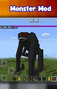 برنامه‌نما Godzilla Mod For Minecraft PE عکس از صفحه