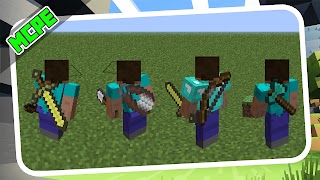 Back Tool Mods Minecraft ポスター