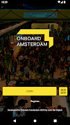 Onboard Amsterdam Event App poster
