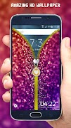 Glitter Zipper Lock Screen screenshot 4