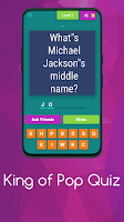 KING OF POP QUIZ screenshot 4