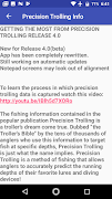 Precision Trolling Data captura de pantalla 1