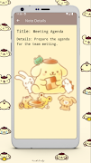 Pompompurin Notes تصوير الشاشة 4