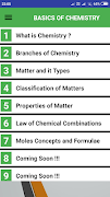 Chemistry(Basic Concepts Boost screenshot 1