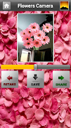 برنامه‌نما Flowers Frames Camera عکس از صفحه