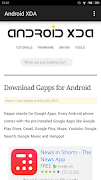 XDA Blog ภาพหน้าจอ 3