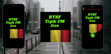 برنامه‌نما RTBF Tipik FM live عکس از صفحه