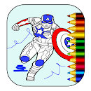 Captain Hero Coloring APK