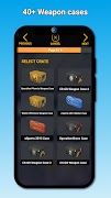 برنامه‌نما Case Simulator: Weapons عکس از صفحه
