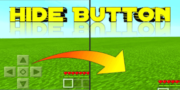 Mod No Buttons for MCPE poster