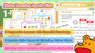 Junior Maths syot layar 1