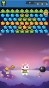 Puffy Bubble Unicorn Shooter - Time killing games تصوير الشاشة 1