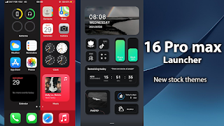 iPhone 16 Pro Max Launcher ภาพหน้าจอ 1