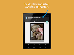 برنامه‌نما HP Print Service Plugin عکس از صفحه