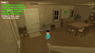 Scary Baby Girl in The Creepy Yellow House 3D скриншот 7