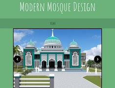 تصميم المسجد الحديثة تصوير الشاشة 4