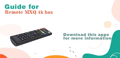 Remote MXQ 4k box Instructions captura de pantalla 2