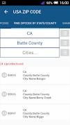 USA Zip/Area Code Screenshot 4