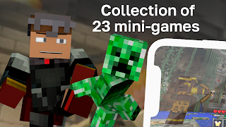 Minigame Maps for mcpe Plakat