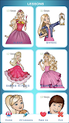 Cách vẽ búp bê Barbie ảnh chụp màn hình 6