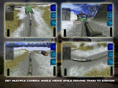Train Driving Simulator 3D تصوير الشاشة 7