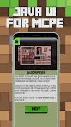 Java UI mod GUI for Minecraft تصوير الشاشة 6